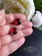 Load image into Gallery viewer, Haunted House Halloween Stud Earrings, 12mm | 1.2cm | 0.47 Inches