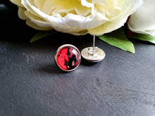 Load image into Gallery viewer, Haunted House Halloween Stud Earrings, 12mm | 1.2cm | 0.47 Inches