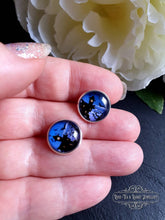 Load image into Gallery viewer, Haunted House | Halloween | Stud Earrings | 12mm | 1.2cm | 0.47 Inches