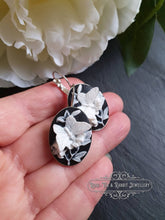 Load image into Gallery viewer, Butterfly Cameo Drop/Dangle Earrings - Bright Silver Plate Base - Vintage Inspired - Leverback Closure - 3.7cm x 1.9cm (1.45 x 0.74 Inches)