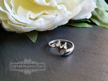 Load image into Gallery viewer, Little Sleeping Fox Ring - Adjustable - Silver Plated