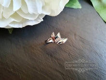Load image into Gallery viewer, Little Sleeping Fox Ring - Adjustable - Silver Plated