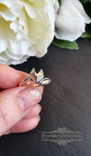 Load image into Gallery viewer, Little Sleeping Fox Ring - Adjustable - Silver Plated