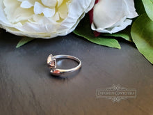 Load image into Gallery viewer, Little Sleeping Fox Ring - Adjustable - Silver Plated