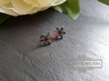 Load image into Gallery viewer, Dainty Snowflake Stud Earrings - Hypoallergenic Stainless Steel - 1cm/10mm/0.39 Inches Diameter