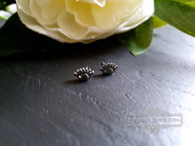 Load image into Gallery viewer, Evil Eye Stud Earrings, Hypoallergenic Stainless Steel, .09x.06cm (9x6mm/.035x.023 Inches)